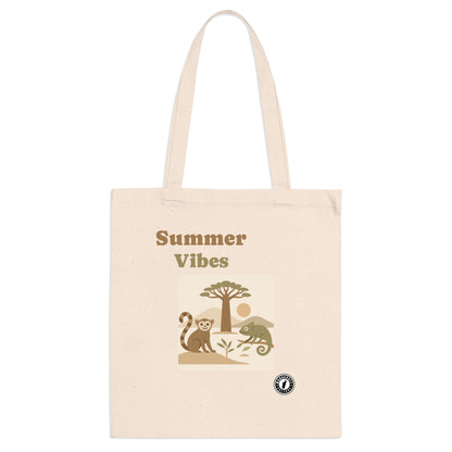 Totebag Summer Vibes – L’Été Gasy en Douceur Tropicale 🌞🌴