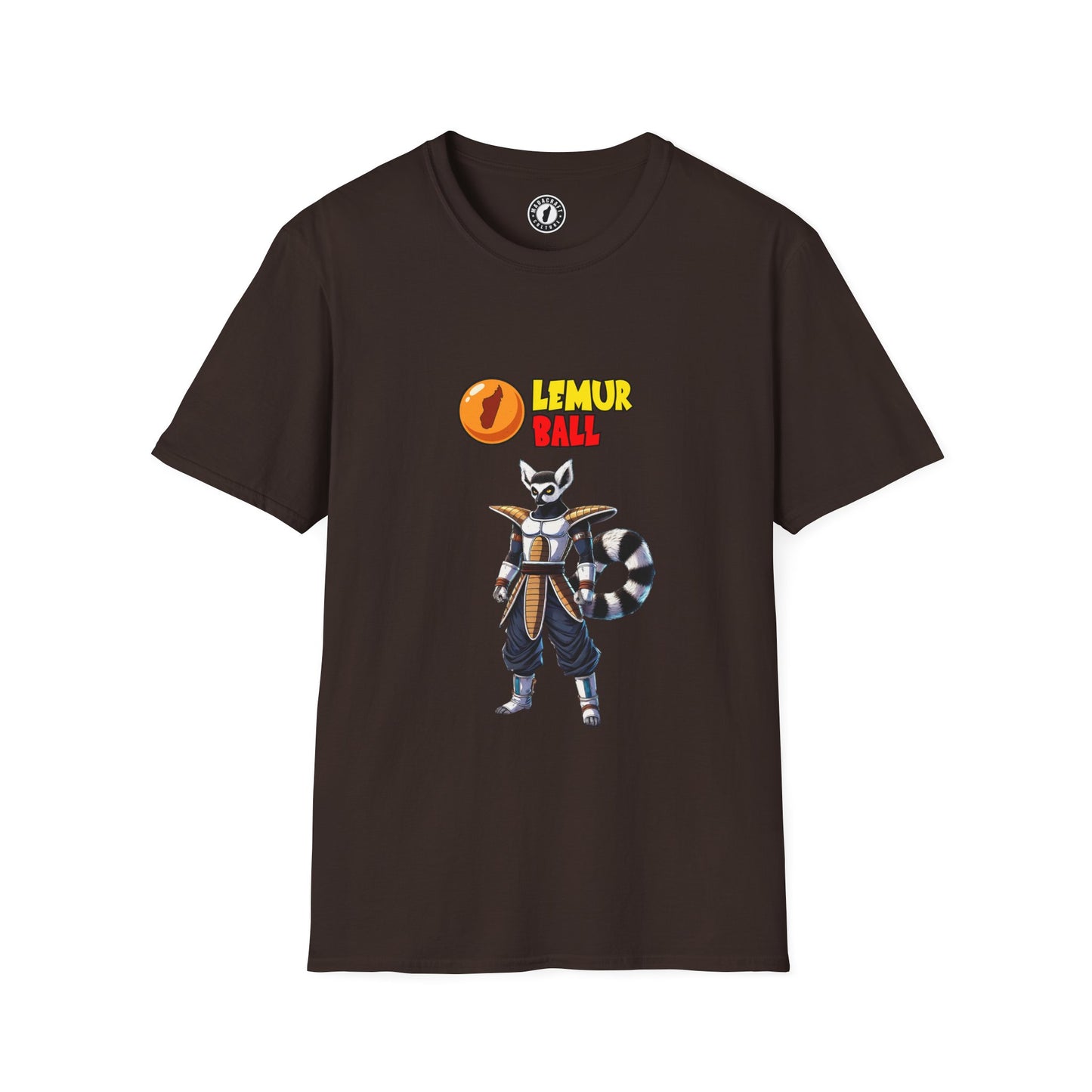 T-Shirt "Lemur Ball" – Quand la Pop Culture Rencontre Madagascar !