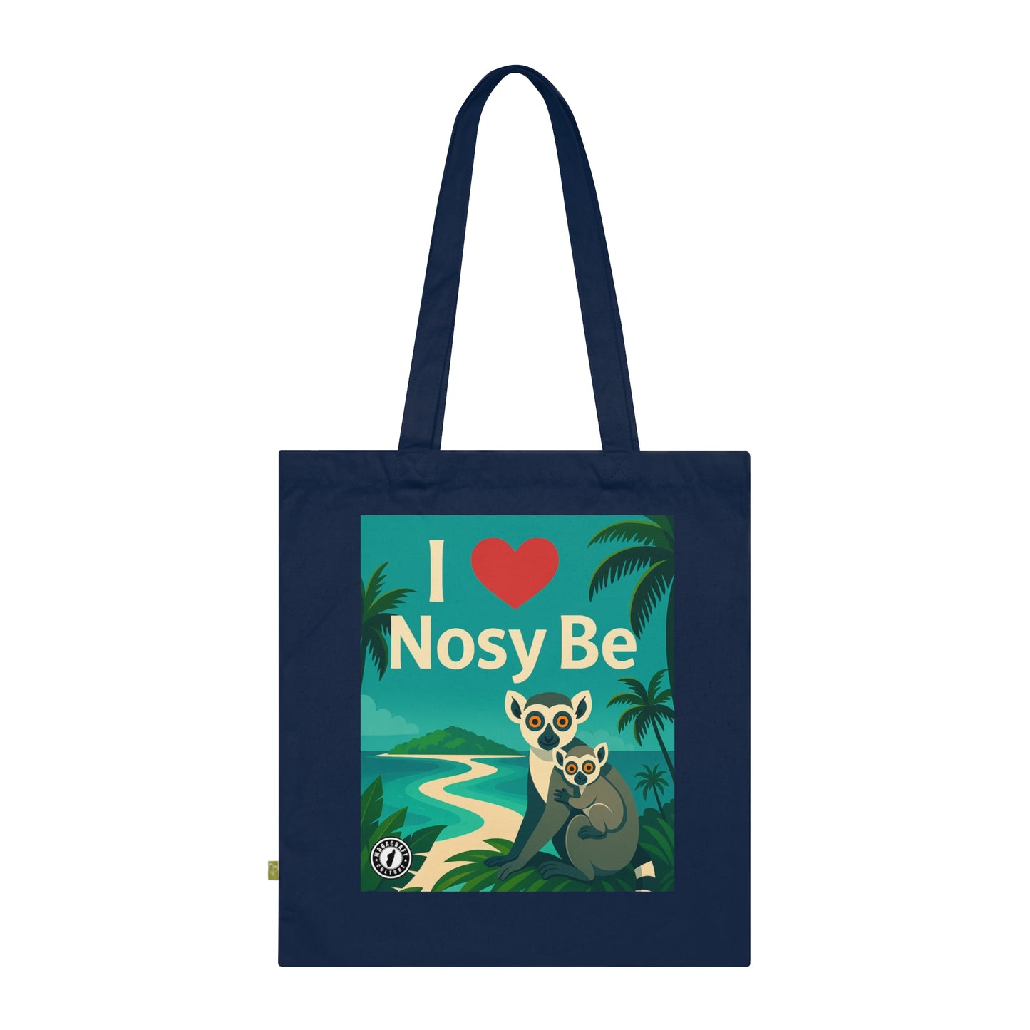 Totebag I ❤️ Nosy Be – Le Charme Tropical de Madagascar 🏝️🐒
