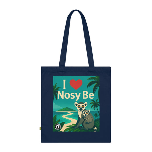 Totebag I ❤️ Nosy Be – Le Charme Tropical de Madagascar 🏝️🐒