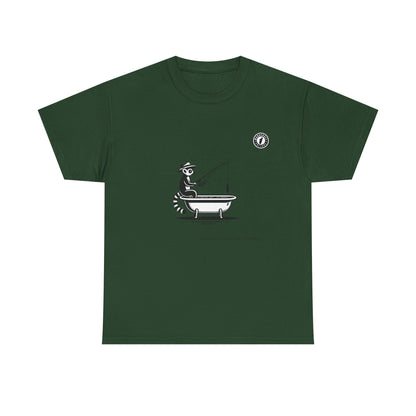 T-Shirt Lémurien Pêcheur – L’Art de la Patience 🎣- Homme