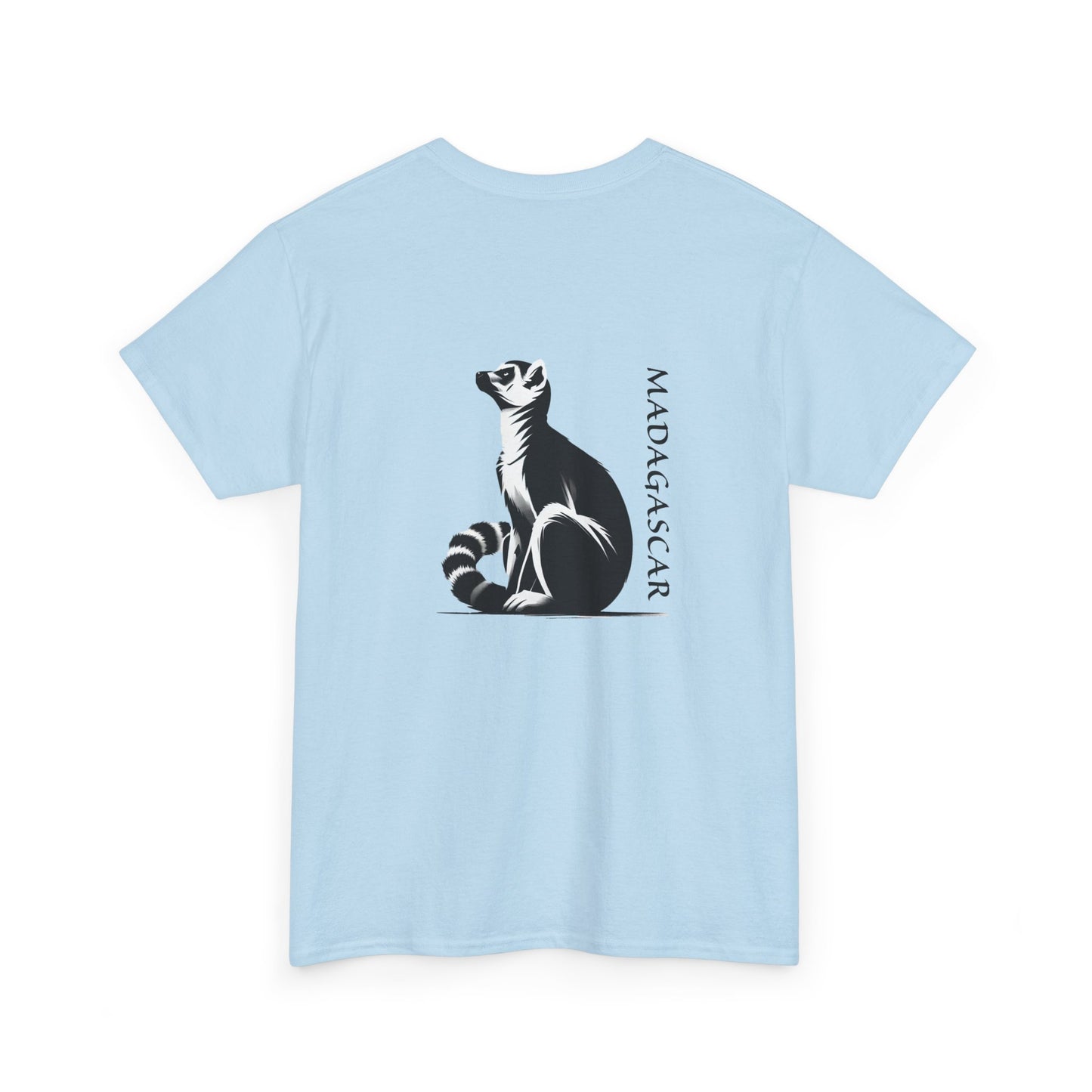 T-Shirt Lémurien de Madagascar - Coton Épais & Confortable