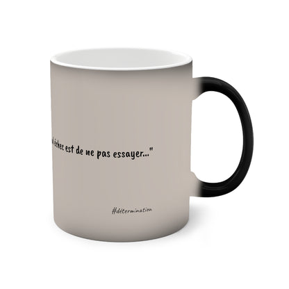 Magic Mug "Maki et Café"- Citation: "le seul échec est de ne pas essayer" ☕ V2