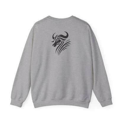 Tribal Zebu Sweatshirt - Original Malagasy Design | Madacraft Culture