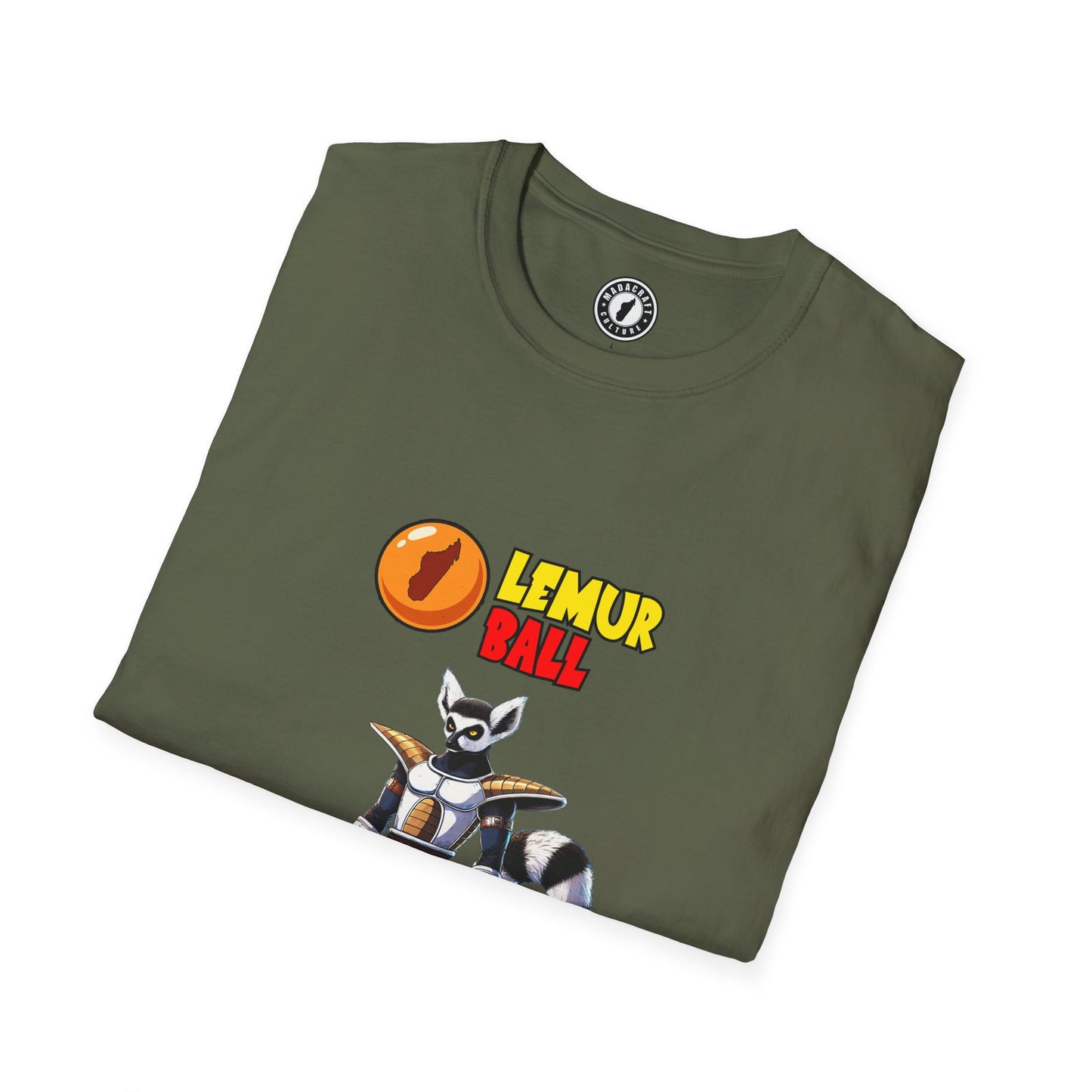 T-Shirt "Lemur Ball" – Quand la Pop Culture Rencontre Madagascar !