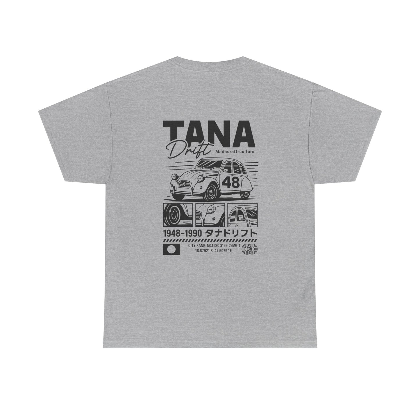 T-Shirt TANA Drift – Design vintage 2CV
