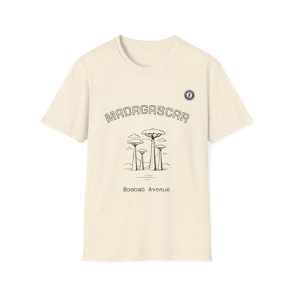 T-Shirt Baobab Avenue - Nature de Madagascar | Madacraft Culture