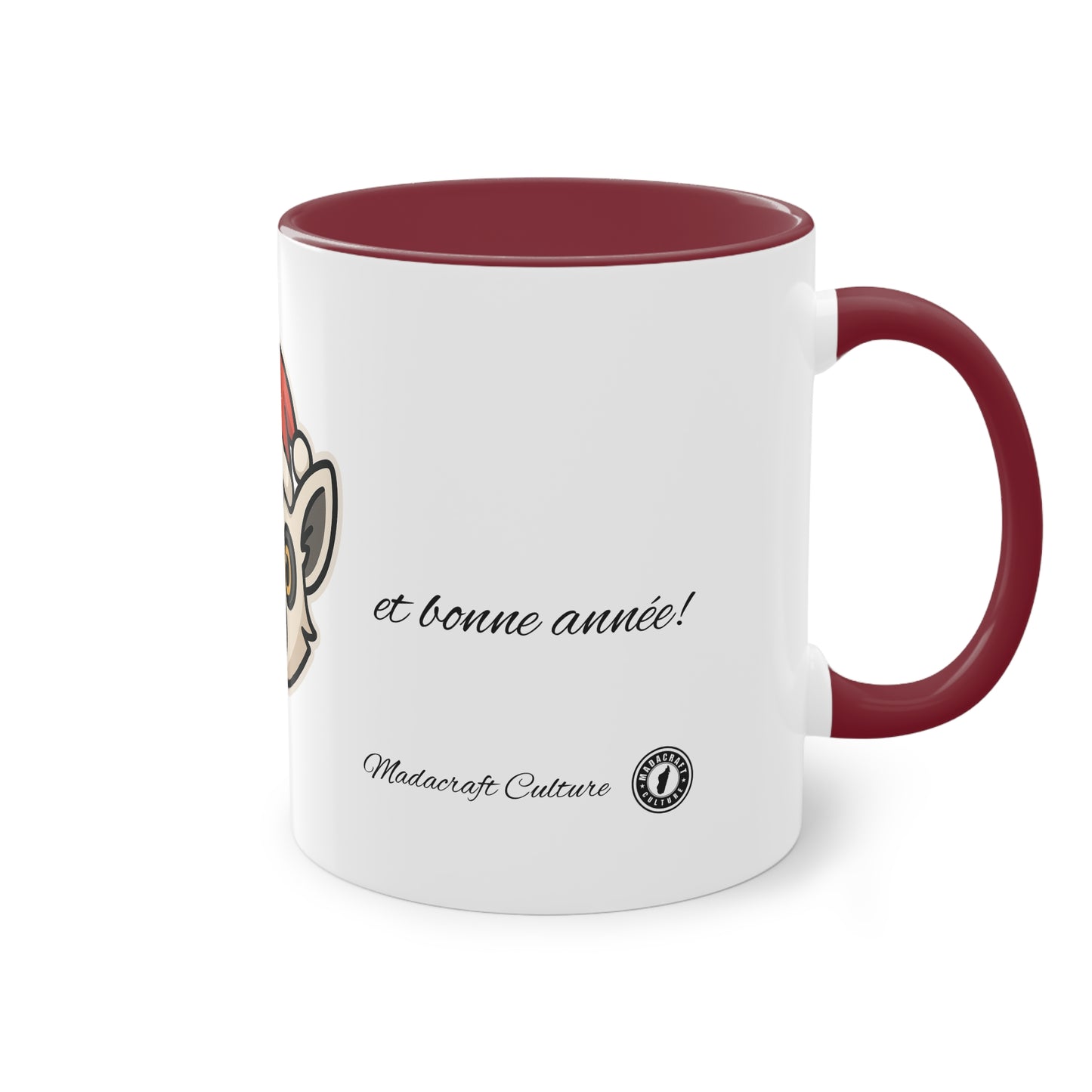 Christmas Lemur Mug – Merry Christmas &amp; Happy New Year 🎅