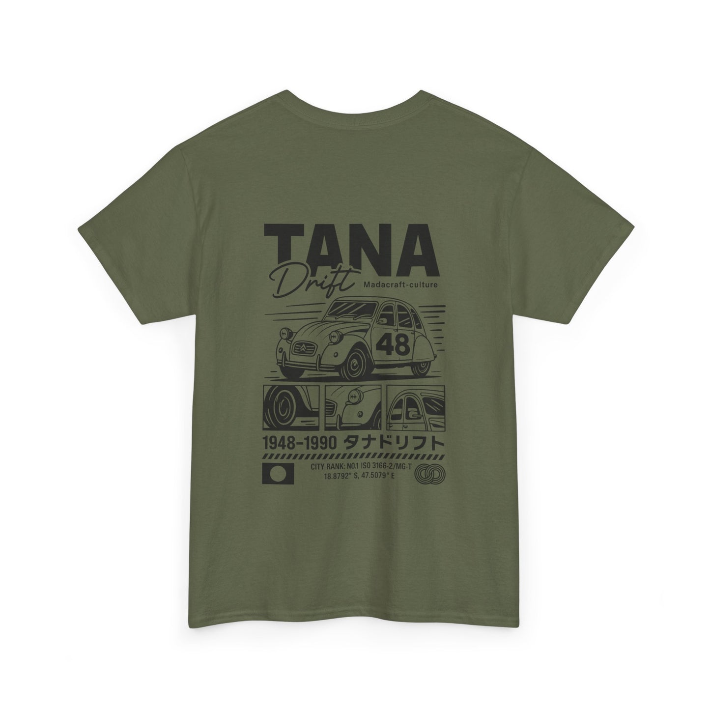 T-Shirt TANA Drift – Design vintage 2CV