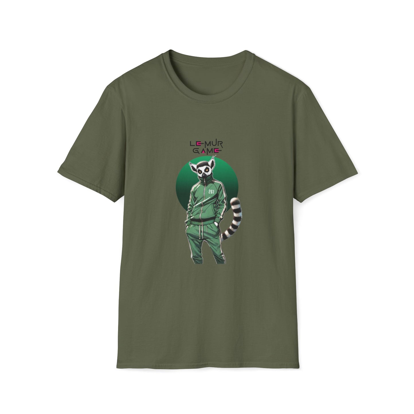 T-Shirt "Lemur Game - Player Edition" – Madagascar x Squid Game