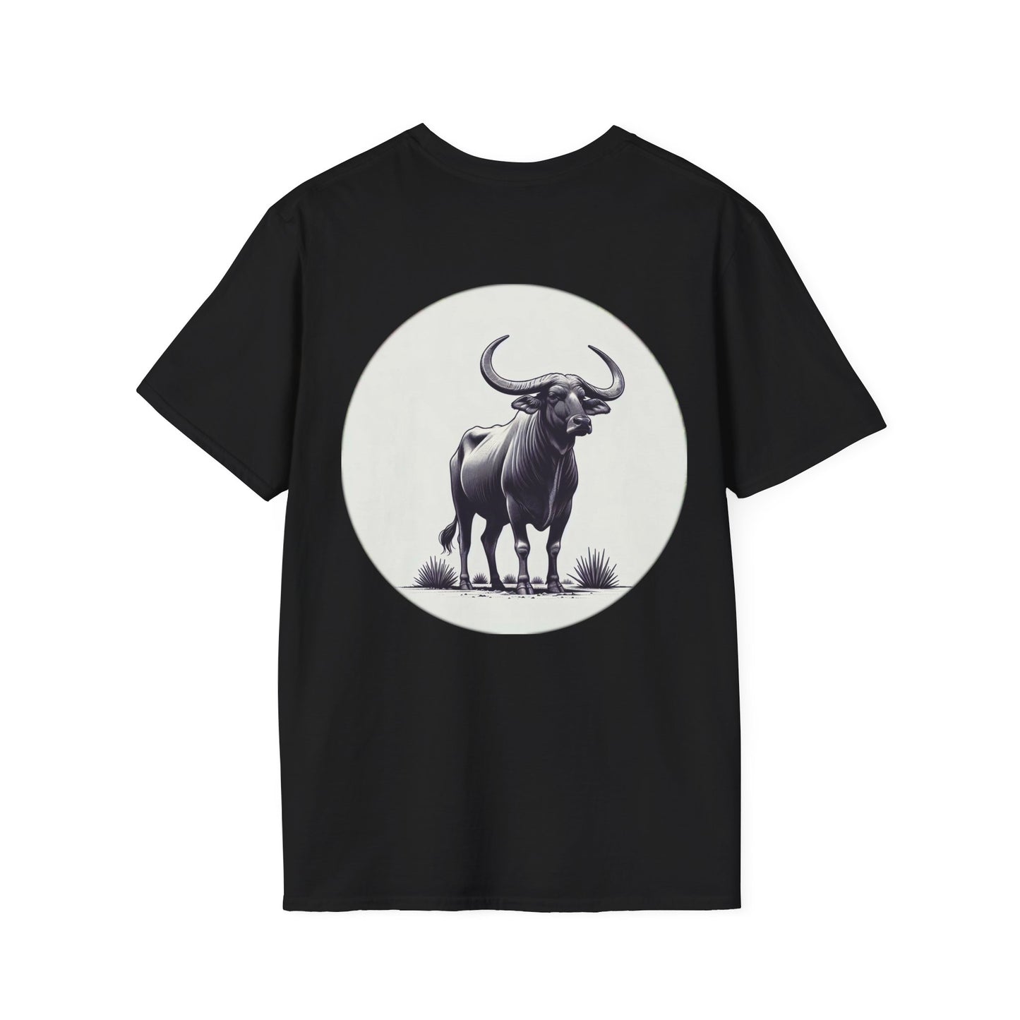 T-Shirt Zébu Sauvage - Symbole de Madagascar | Madacraft Culture