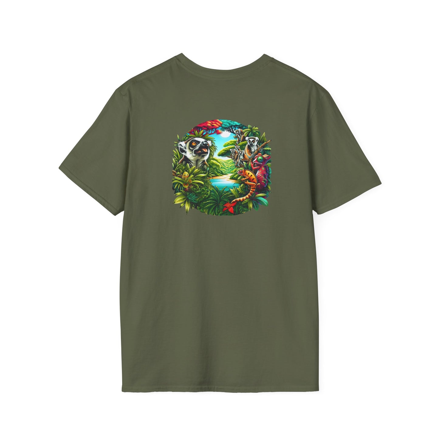 Makis &amp; Chameleons T-Shirt - Madagascar Rainforest