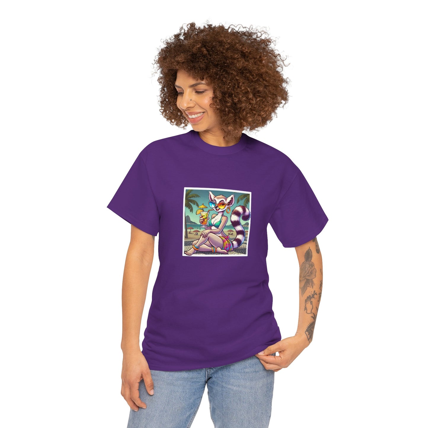 T-Shirt Femme - Maki & Caïpirinha à Copacabana