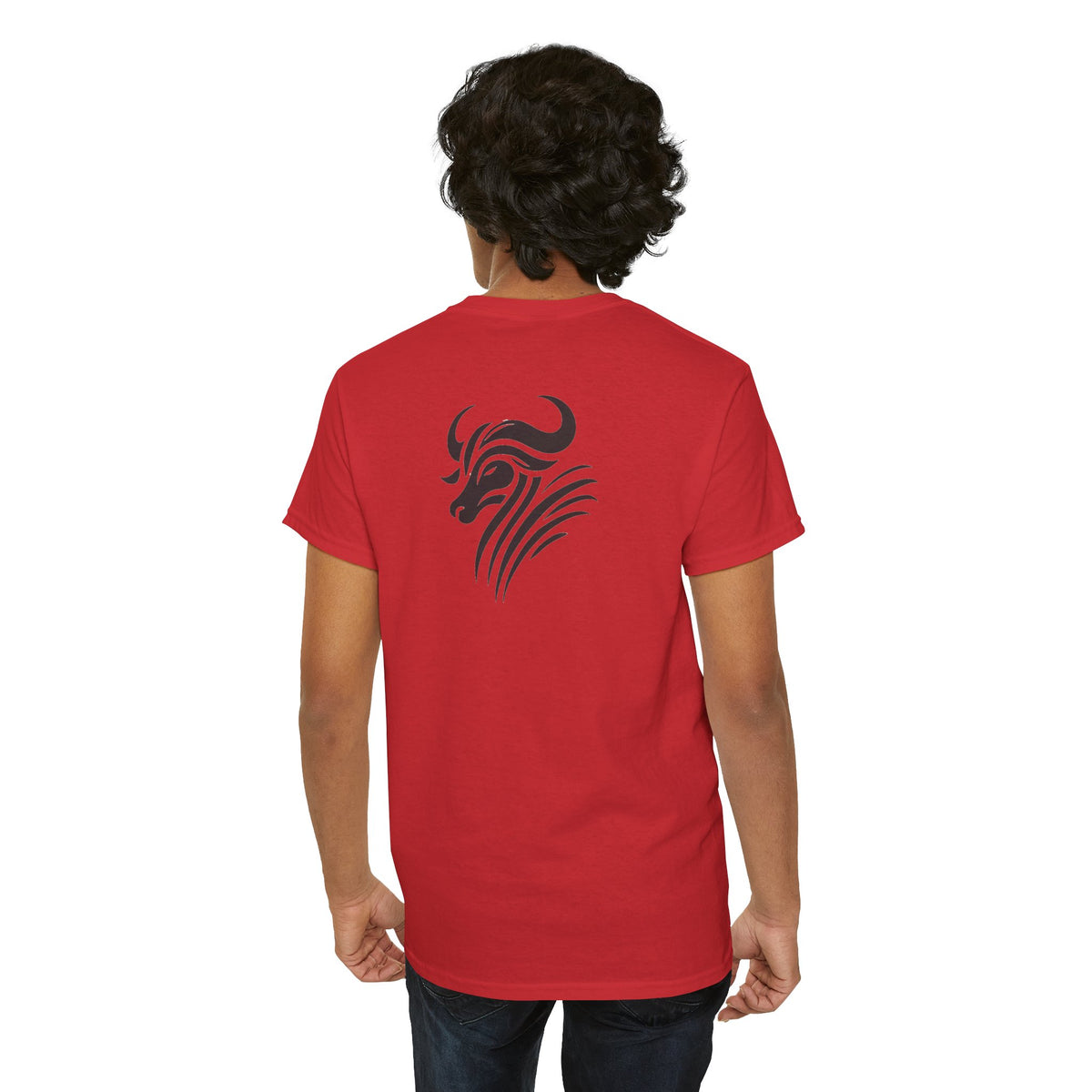 T-Shirt  "Zébu Tribal" - L’Âme de Madagascar 🏝️🐃
