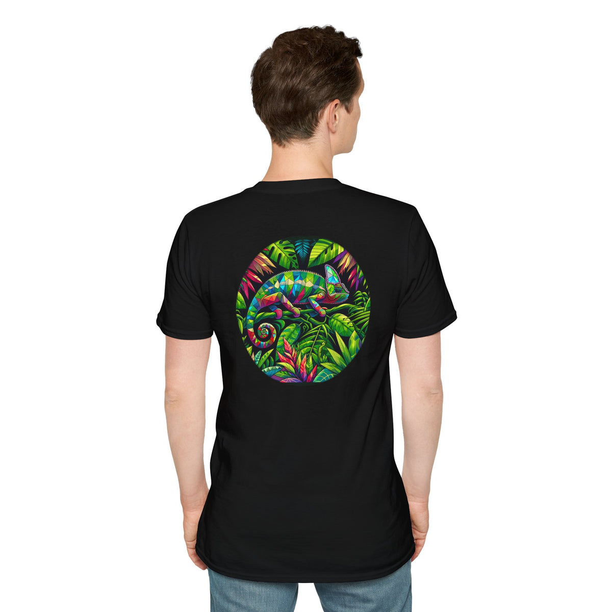 T-shirt "Modern Chameleon – Art &amp; Nature of Madagascar"