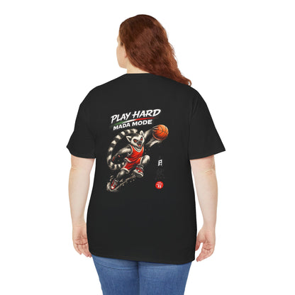 🏀 Basketball Maki T – "Play Hard Mada Mode" - Shirt