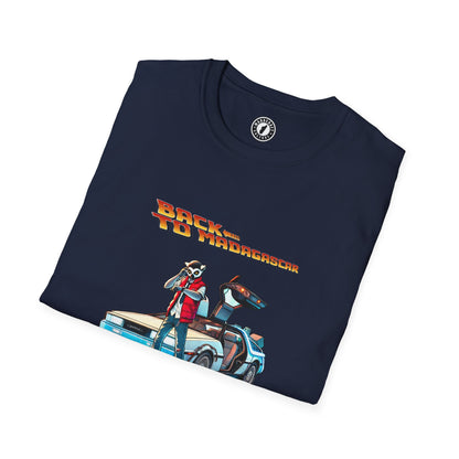 Maki McFly &amp; DeLorean T-Shirt – Madagascar Time Travel