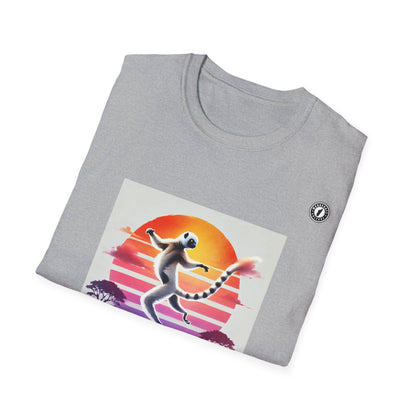 T-Shirt Maki Sifaka Sunset – L’Esprit Libre de Madagascar