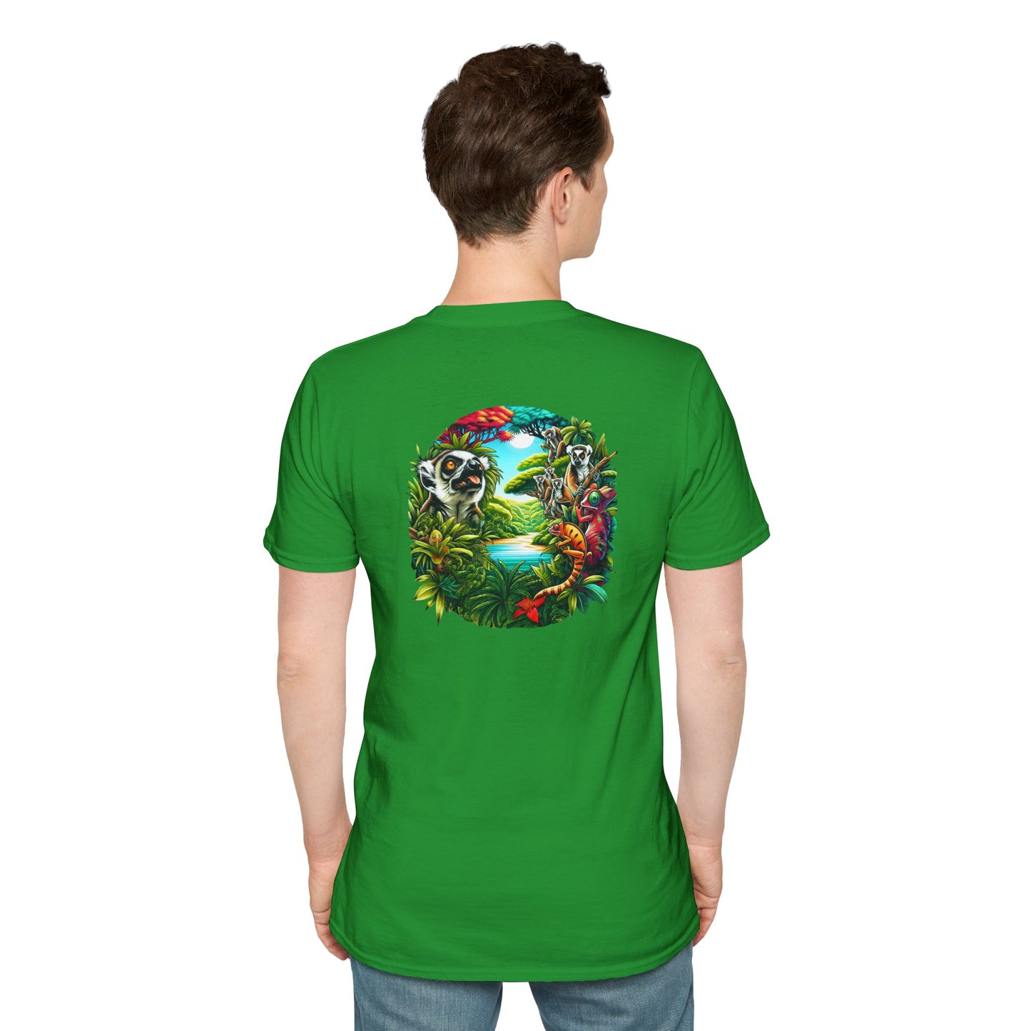 T-Shirt Makis & Caméléons - Forêt Tropicale Madagascar