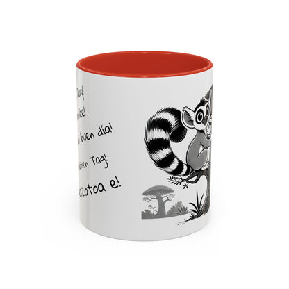 Mug "Maki & Baobab – Élégance en Noir et Blanc" ☕