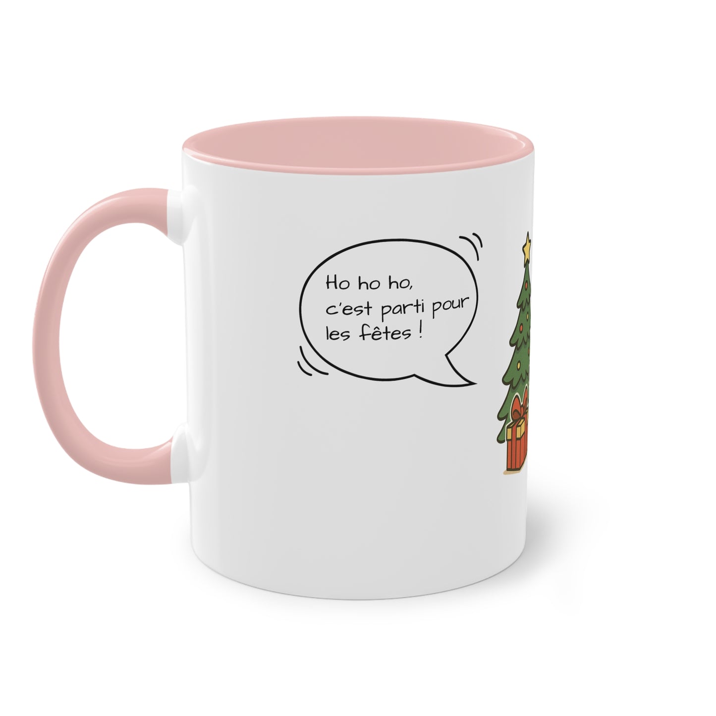 Mug de Noël – Lémurien et Sapin