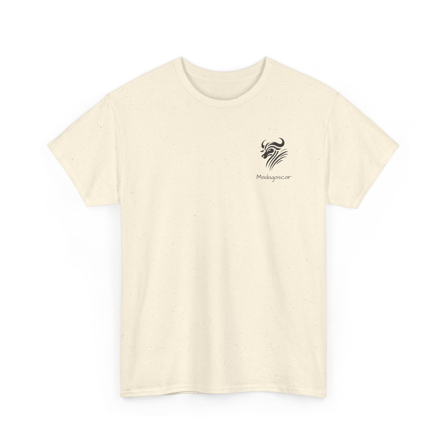 T-Shirt  "Zébu Tribal" - L’Âme de Madagascar 🏝️🐃