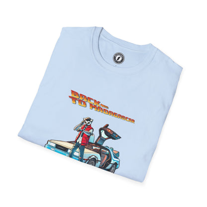Maki McFly &amp; DeLorean T-Shirt – Madagascar Time Travel