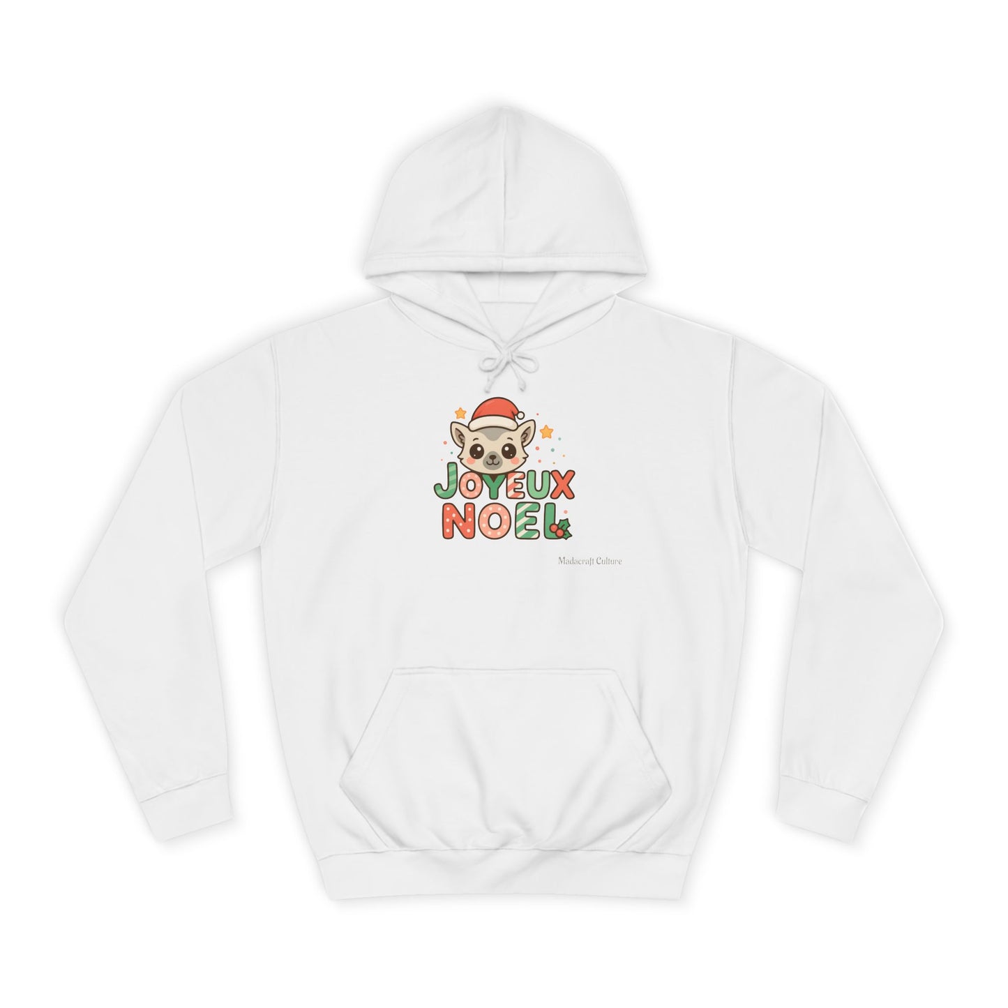 Sweat Joyeux Noël – Lemurien Kawaii style trop Mignon en Père Noël