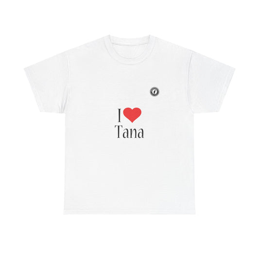T-Shirt "I ❤️ Tana" – Amour pour Antananarivo