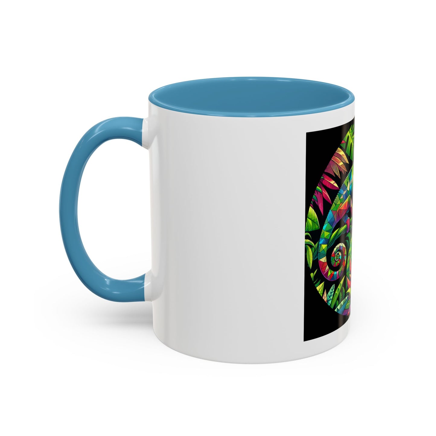 Mug "Caméléon Coloré – L’Art de la Métamorphose Malgache"☕