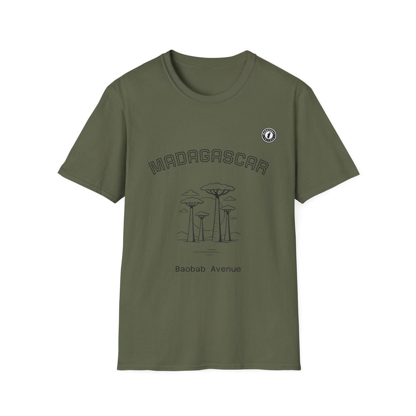 T-Shirt Baobab Avenue - Nature de Madagascar | Madacraft Culture
