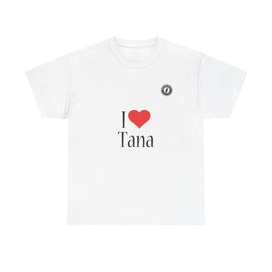 T-Shirt "I ❤️ Tana" – Amour pour Antananarivo