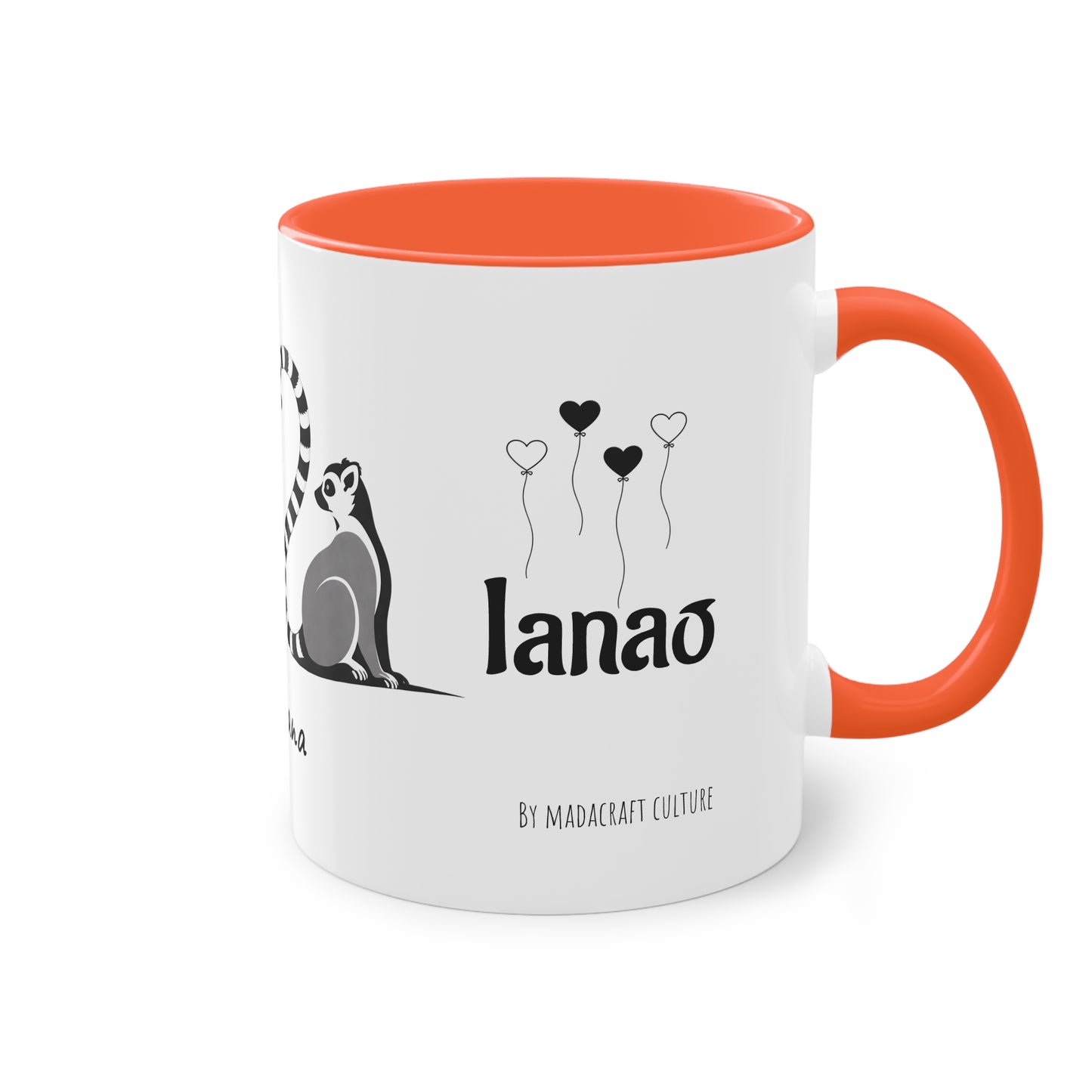 Mug Tiako Ianao – Deux Lémuriens pour Dire Je t’Aime à la Gasy