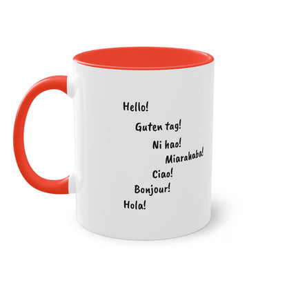 Mug "Maki de Madagascar - Bonjour Monde !" ☕🌍