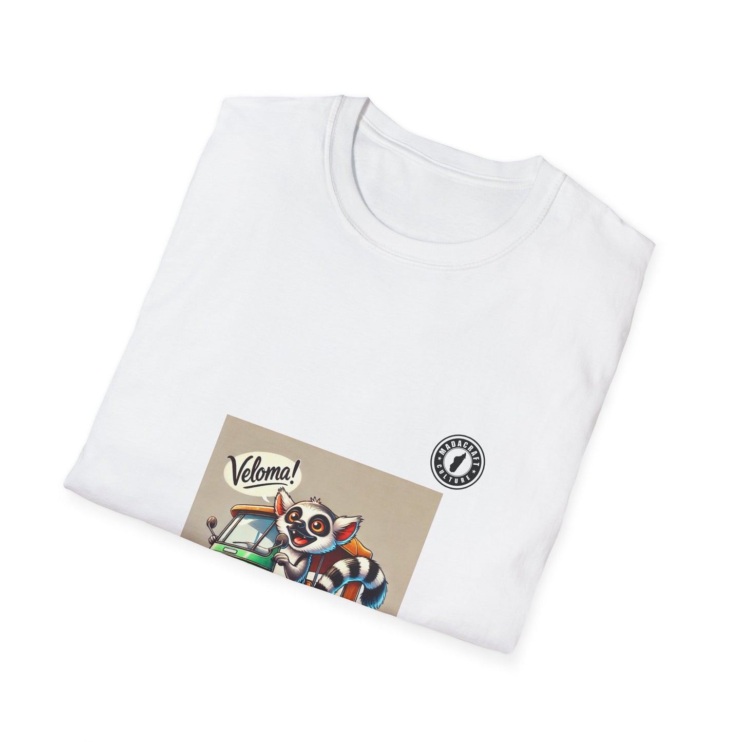T-Shirt Unisex Maki Tuk-Tuk – Aventure Nocturne à Madagascar