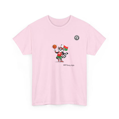 T-Shirt MVP Gasy Style – L’Esprit Basket aux Couleurs de Madagascar