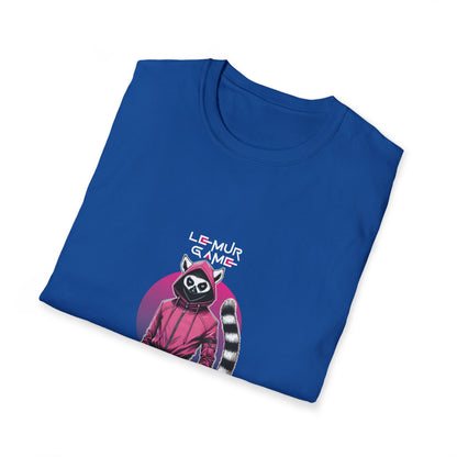 “Lemur Game - Guard Dark Edition” T-Shirt – Madagascar x Squid Game