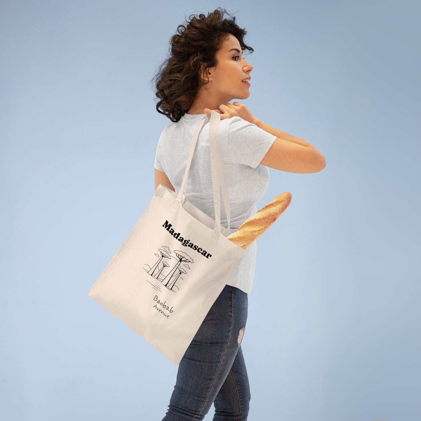 Totebag Baobab Avenue – Madagascar en Ligne d’Encre