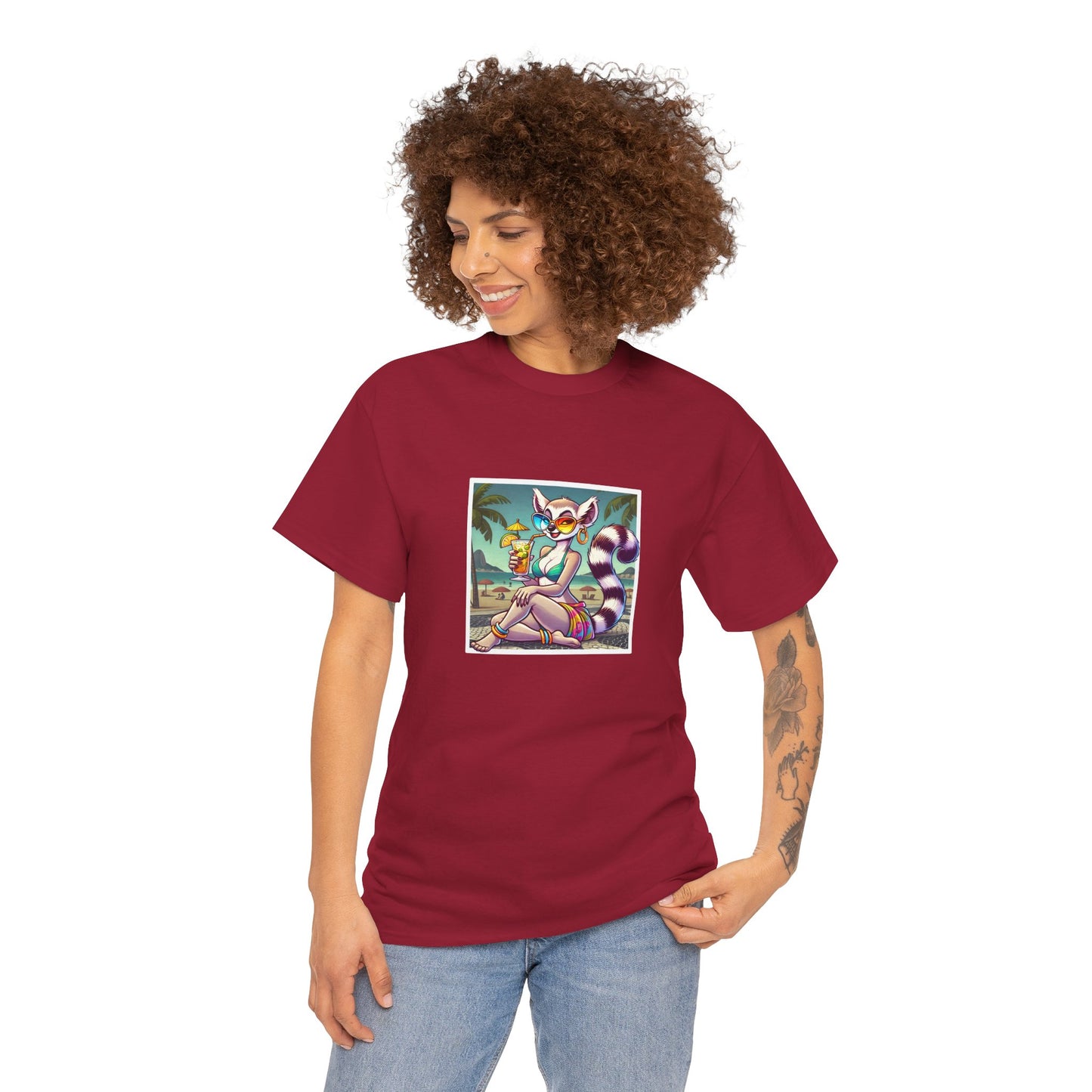 T-Shirt Femme - Maki & Caïpirinha à Copacabana