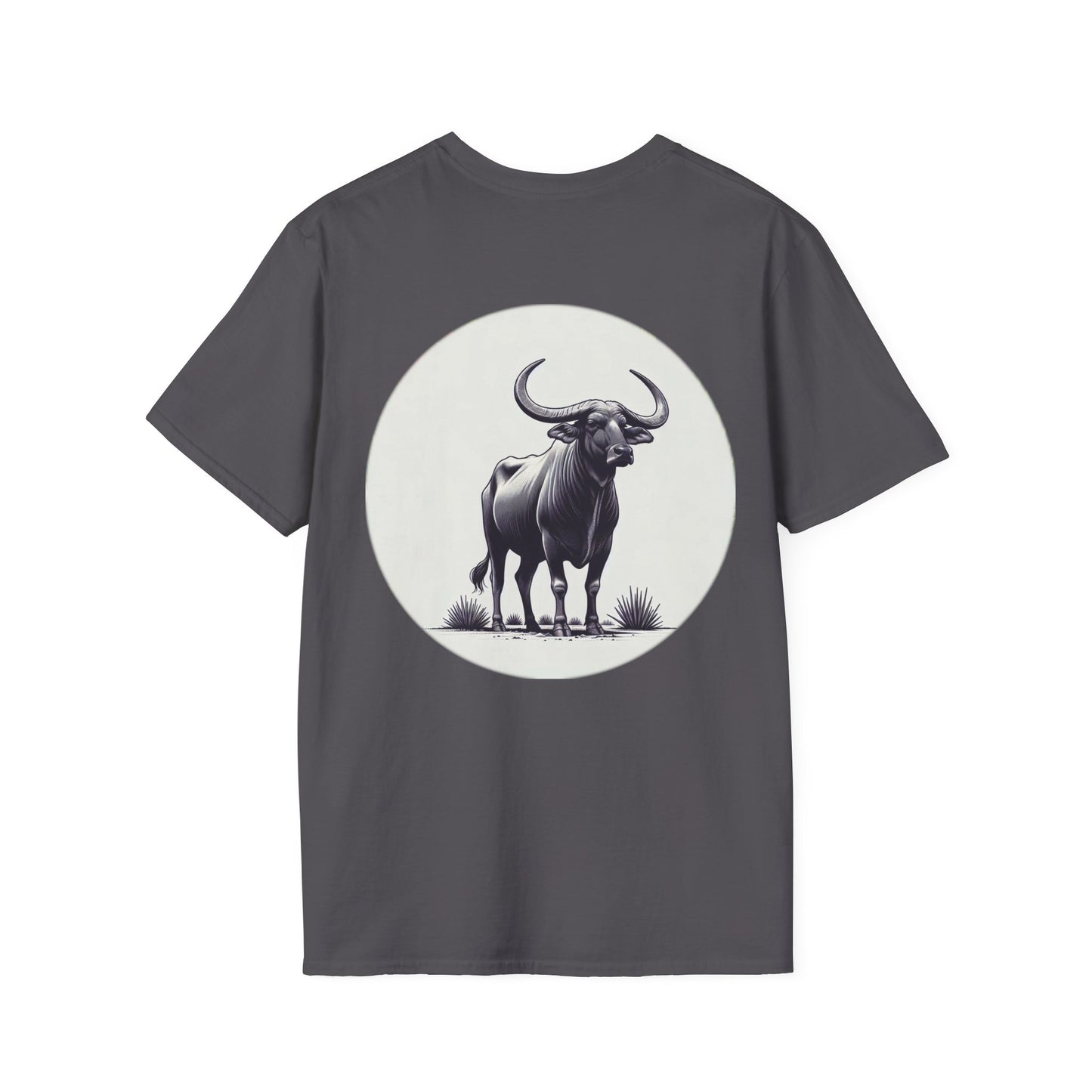 T-Shirt Zébu Sauvage - Symbole de Madagascar | Madacraft Culture