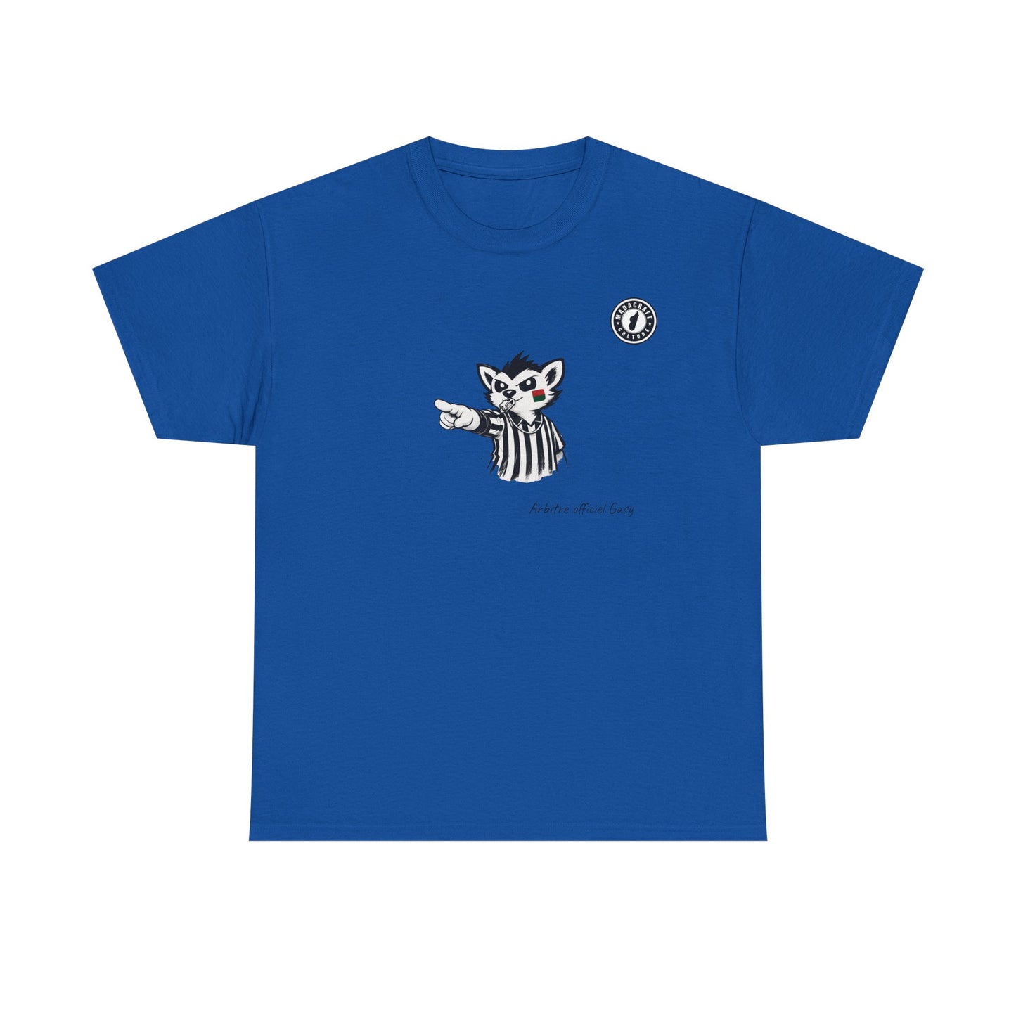 T-Shirt Arbitre Officiel Gasy – L’Autorité du Terrain Version Malagasy