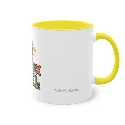 Mug Joyeux Noël Lémurien – Un Style Kawaii pour des Fêtes Trop Mignonnes 🎅