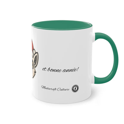 Christmas Lemur Mug – Merry Christmas &amp; Happy New Year 🎅