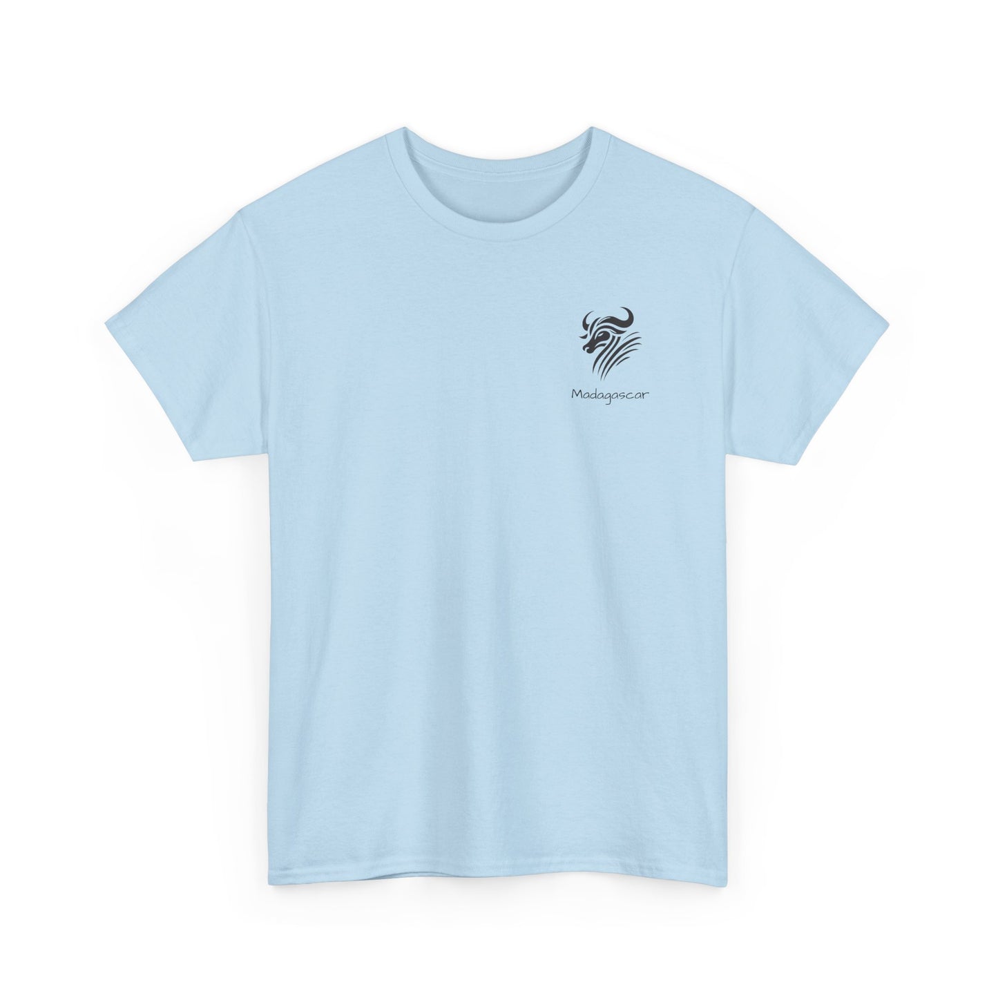 T-Shirt  "Zébu Tribal" - L’Âme de Madagascar 🏝️🐃