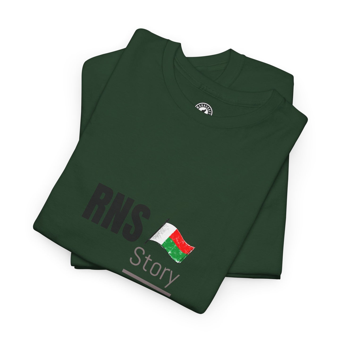 T-Shirt RNS Story – Drapeau Malgache | Madacraft Culture