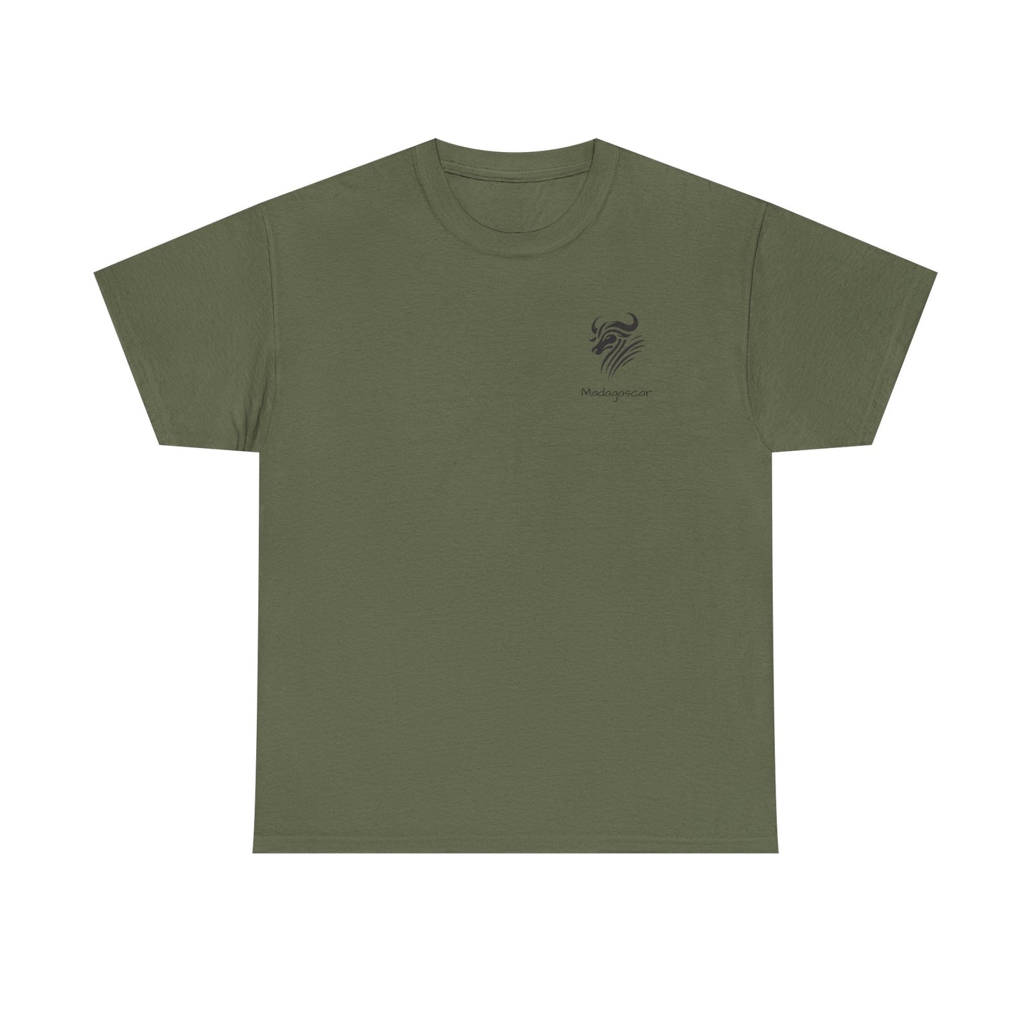 T-Shirt  "Zébu Tribal" - L’Âme de Madagascar 🏝️🐃