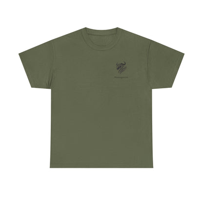 T-Shirt  "Zébu Tribal" - L’Âme de Madagascar 🏝️🐃