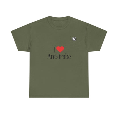 T-Shirt "I ❤️ Antsirabe" – L'Élégance de la Ville d’Eau