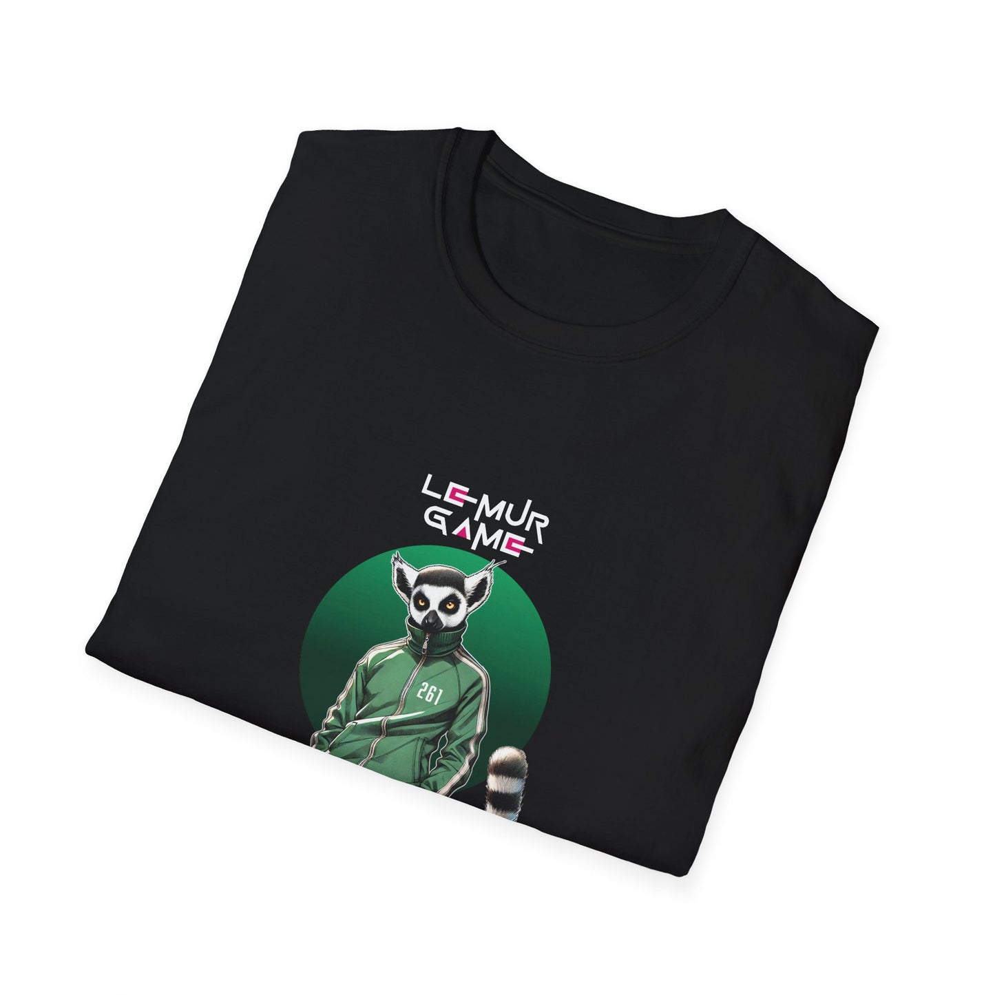T-Shirt "Lemur Game - Player Edition" – Madagascar x Squid Game