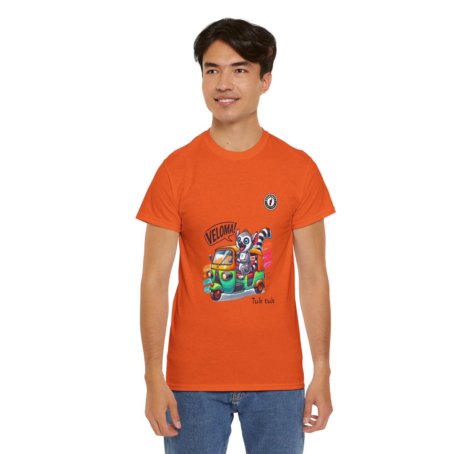 T-Shirt Maki Tuk-Tuk – Veloma Madagascar
